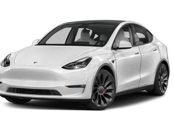 TESLA MODEL Y 2022 7SAYGDEE6NF354093 image